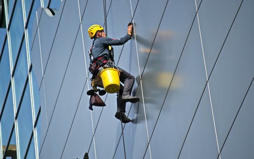 Мытье остекления и фасадов <br>